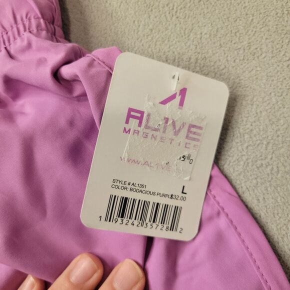 NWT Alive Magnetics Athletic Shorts Size Large - Picture 3 of 5